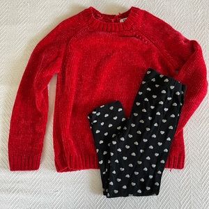 DKNY Sweater and Legging Set